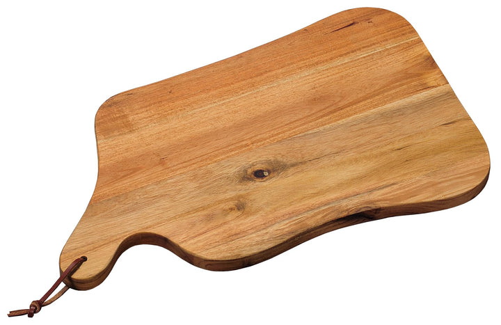 KESPER | Schneid- und Servierbrett, Material: Akazienholz, Masse: 42,5 x 25 x 1,5 cm, Farbe: Braun,