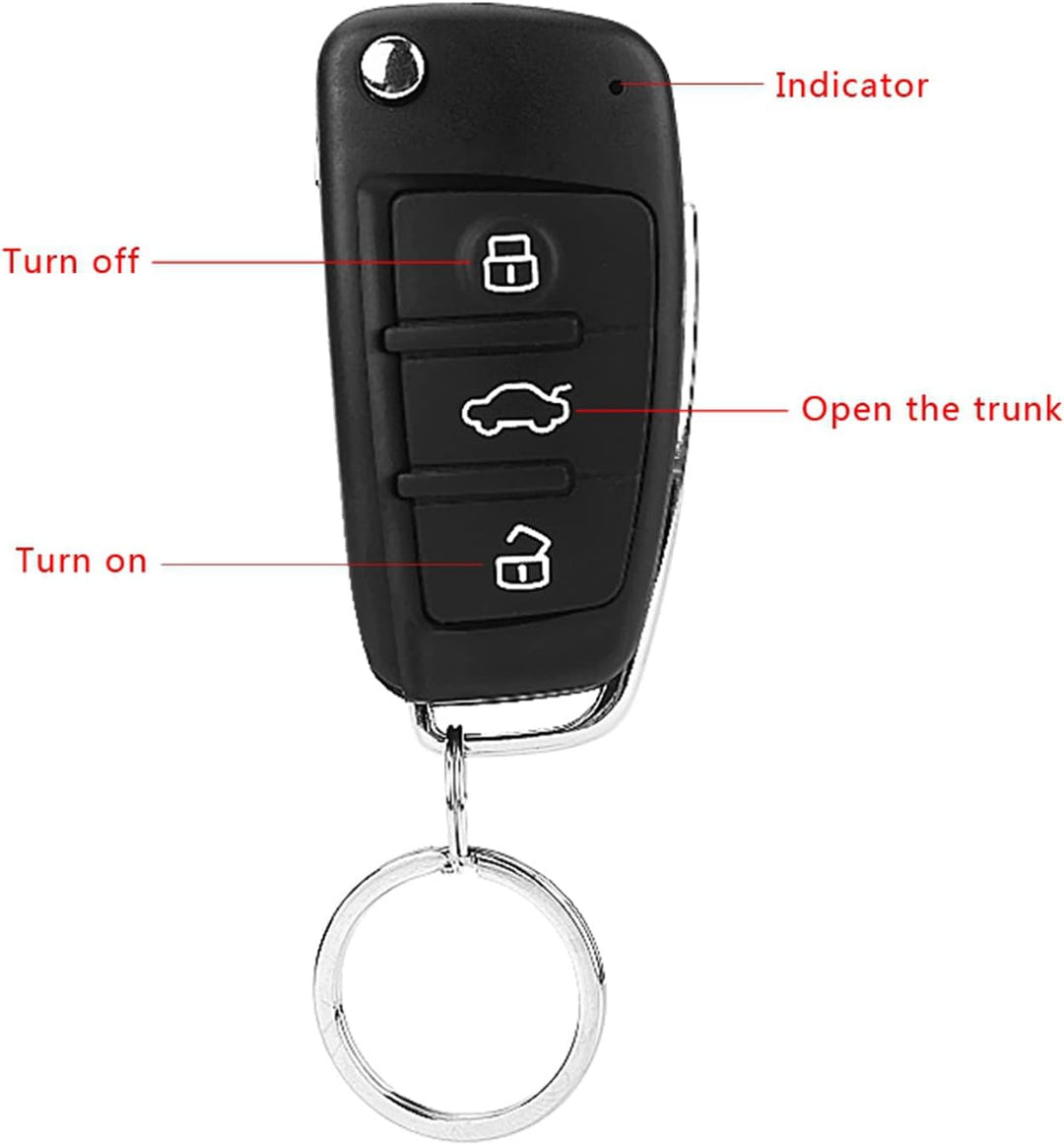 Bediffer Auto Zentralverriegelung Universal Fernbedienungs Keyless Entry System mit Fernbedienungski