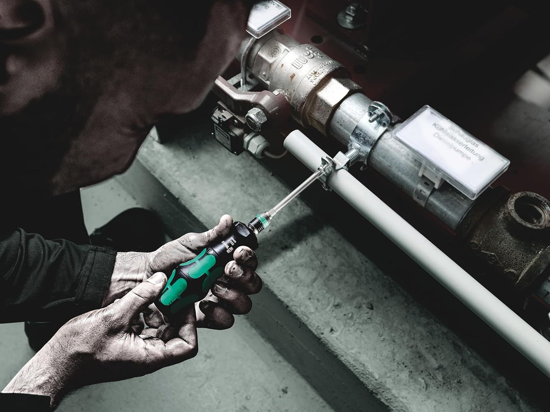 Wera '05057480001 826 T Kraftform Turbo Getriebe-Schraubendreher, 1/4" x 146 mm 826 Turbo