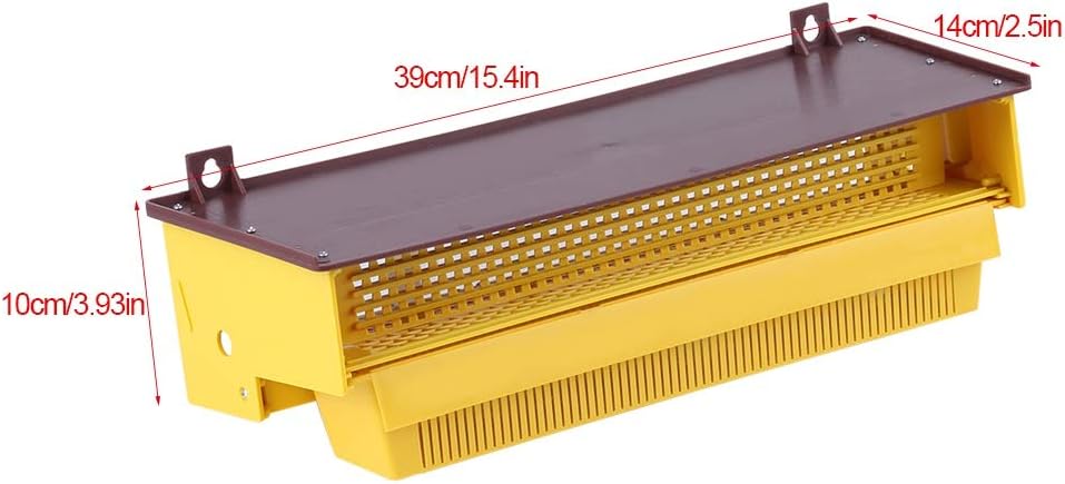 Abnehmbarer Pollensammler mit belüfteter Pollenschale Pollenfalle für die Bienenzucht