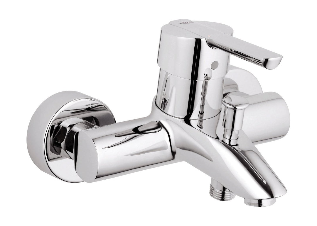 Grohe Wannenarmatur Feel, 32269000, mit Mengenbegrenzung, Rückflussverhinderer, Einhandmischer für W