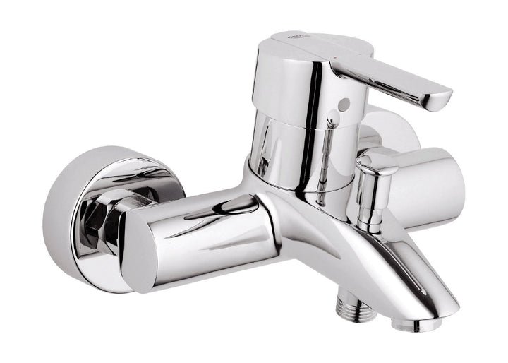 Grohe Wannenarmatur Feel, 32269000, mit Mengenbegrenzung, Rückflussverhinderer, Einhandmischer für W
