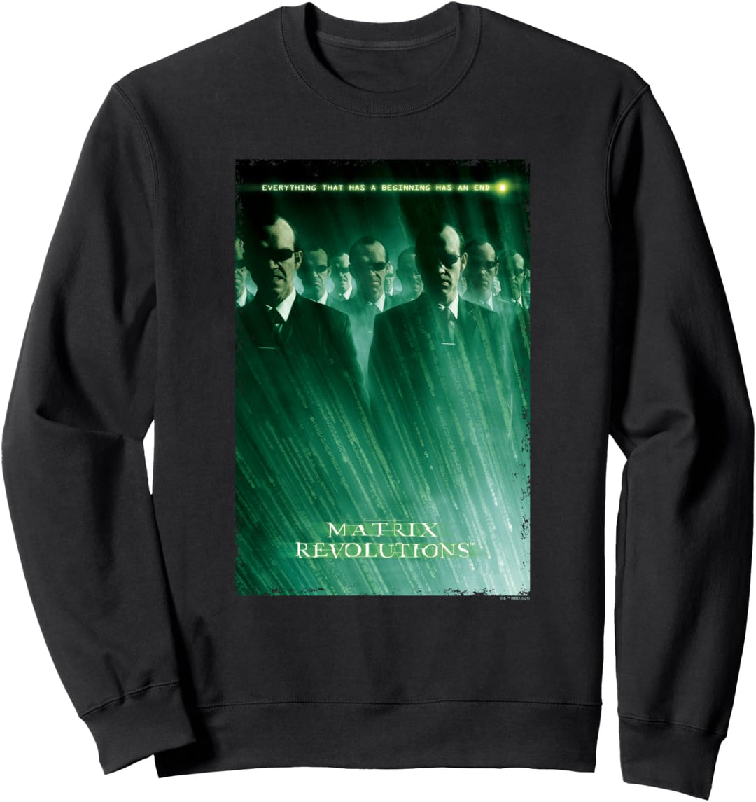 The Matrix Revolutions Smiths Movie Poster Sweatshirt