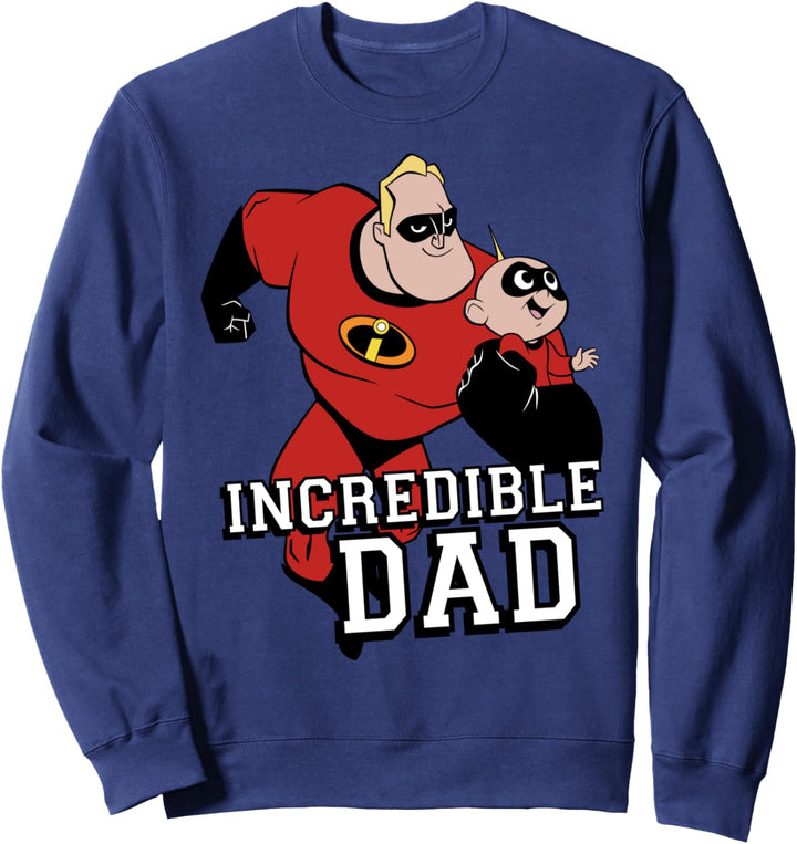 Disney Pixar Incredibles 2 Incredible Dad Portrait Sweatshirt