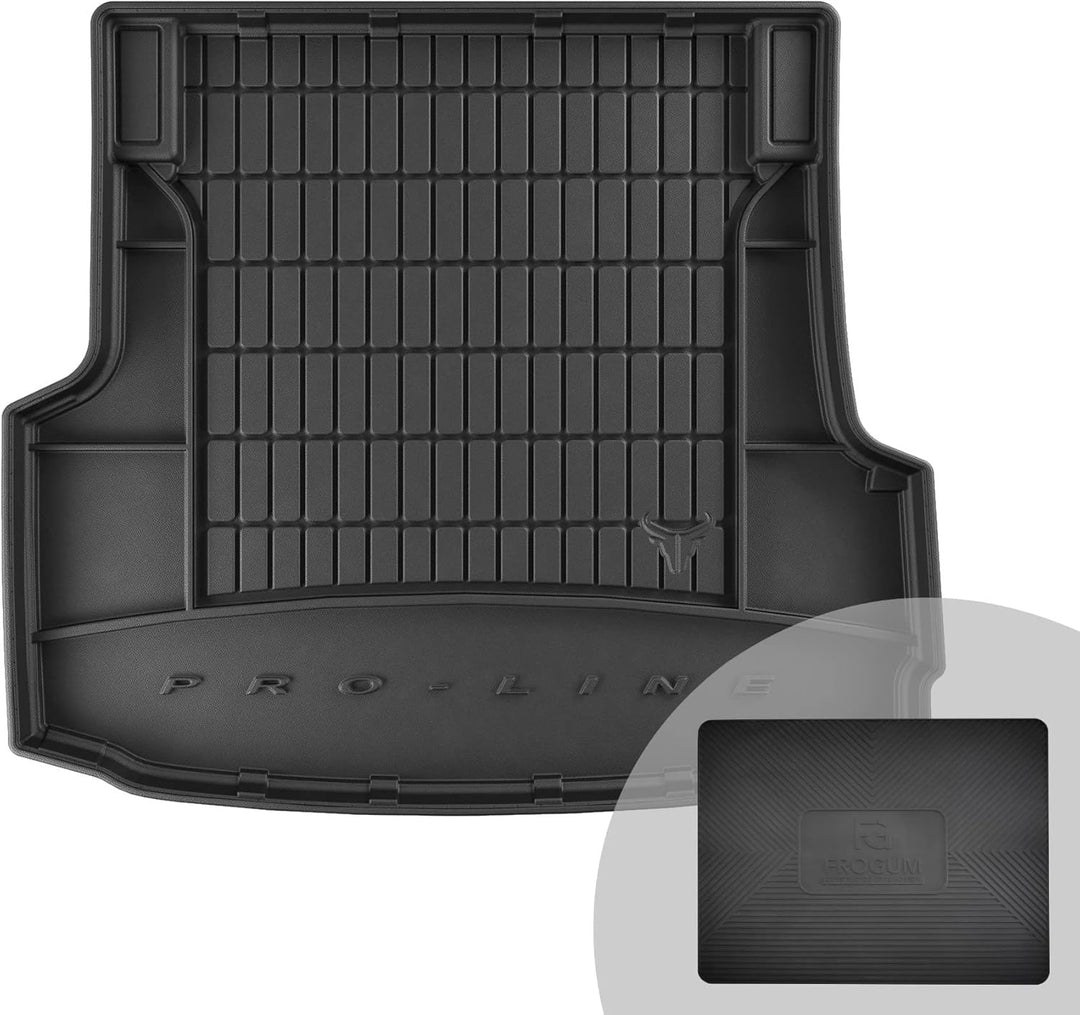 FROGUM ProLine 3D Gummimatte Exklusive Auto Kofferraummatte Kofferraumwanne für BMW 3er Gran Turismo