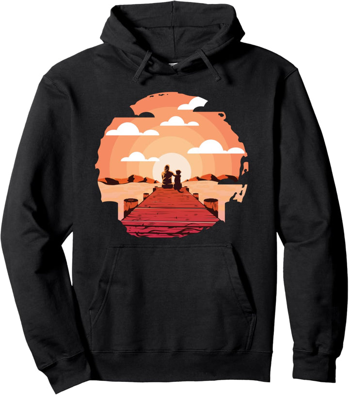 Ich Liebe Meinen Hund Mama & Hunde Dad lustiges Hundemotiv Pullover Hoodie