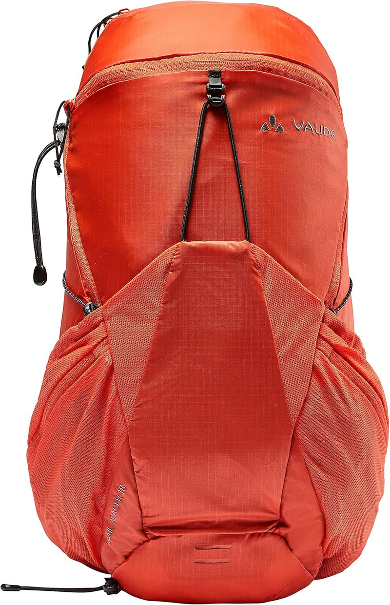 VAUDE Unisex Trail Spacer 18 Rucksäcke15-19L Einheitsgrösse Burnt Red, Einheitsgrösse Burnt Red