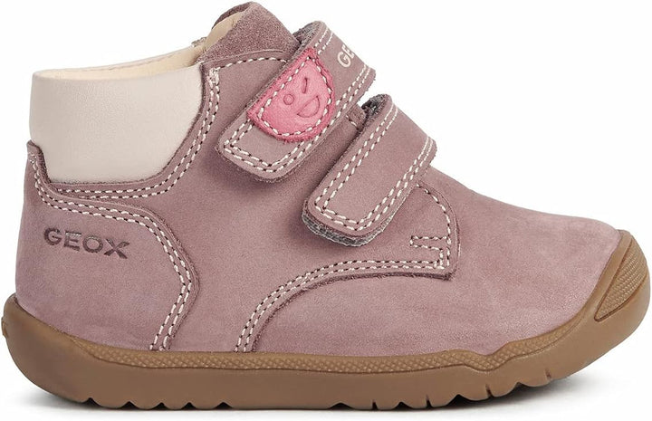 Geox Mädchen B Macchia Girl C Sneaker 18 EU Dk Pink, 18 EU Dk Pink