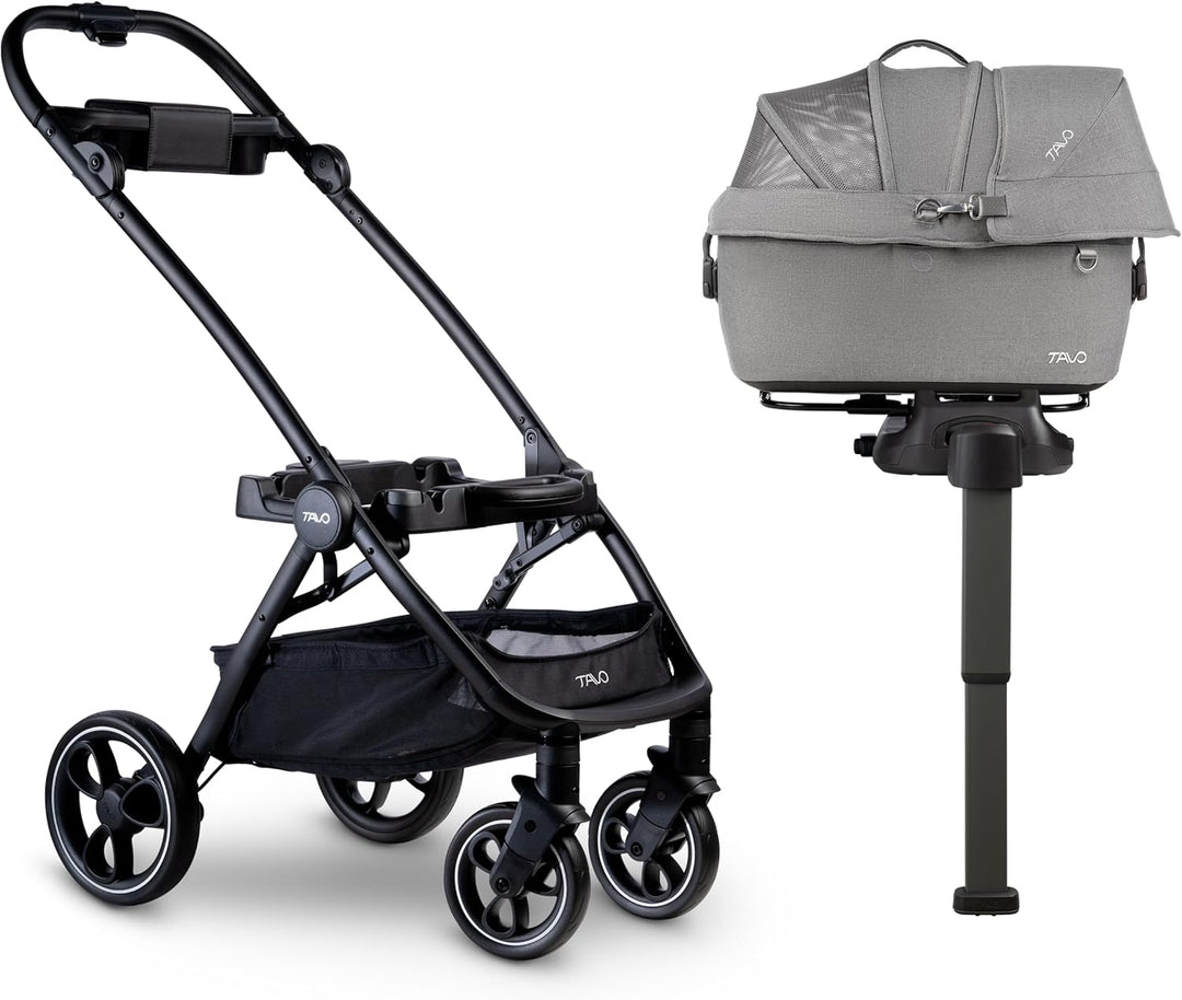 Tavo Maeve 5X Haustier-Schutzsystem – Premium Crash-getesteter Hunde-Autositz & Transportbox – 3-in-