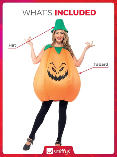 Pumpkin Costume Einheitsgrösse, Einheitsgrösse