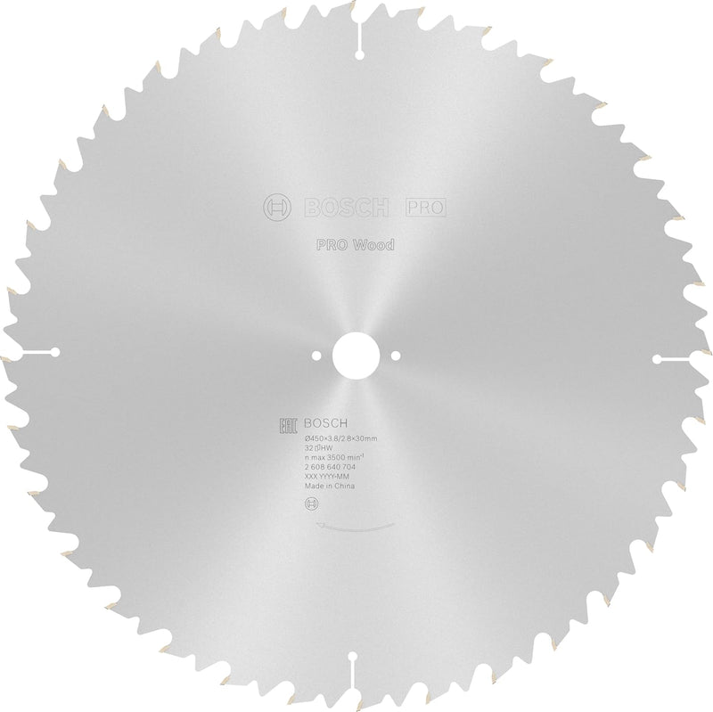 Bosch Accessories Bosch Professional 1x Kreissägeblatt Construct Wood (für Holz, Sägeblatt Ø 450 x 3