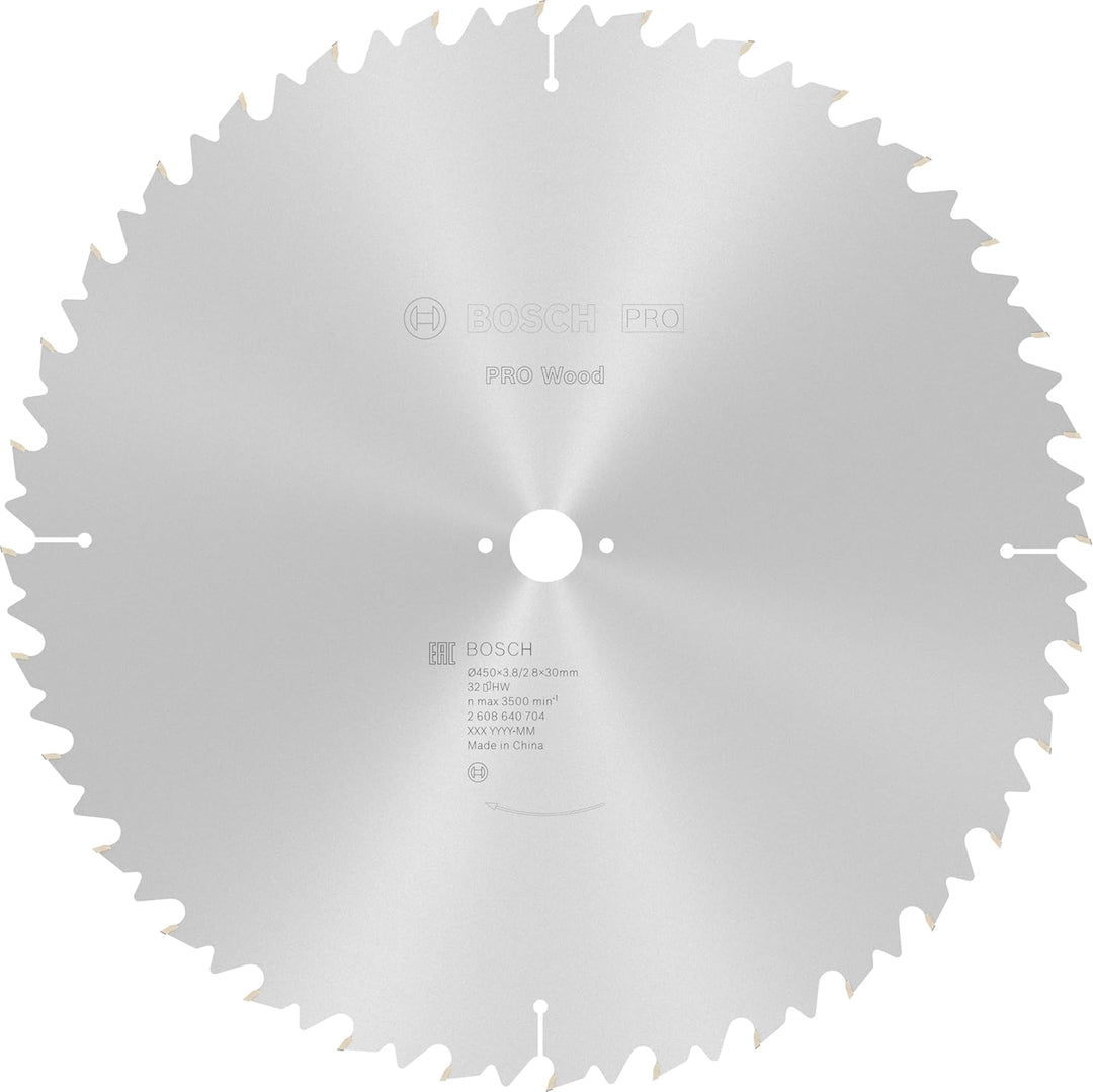 Bosch Accessories Bosch Professional 1x Kreissägeblatt Construct Wood (für Holz, Sägeblatt Ø 450 x 3