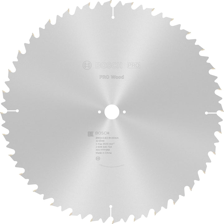 Bosch Accessories Bosch Professional 1x Kreissägeblatt Construct Wood (für Holz, Sägeblatt Ø 450 x 3