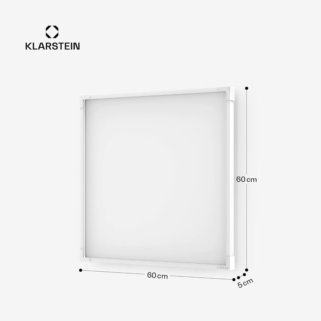 Klarstein Infrarotheizung Wandmontage 360W – Wand/Decke, Thermostat, App & Alexa Steuerung, IP44, Üb