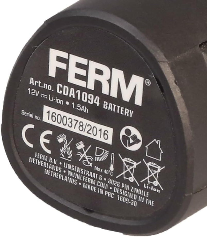 FERM Akku 12V - 1.5Ah Li-Ion