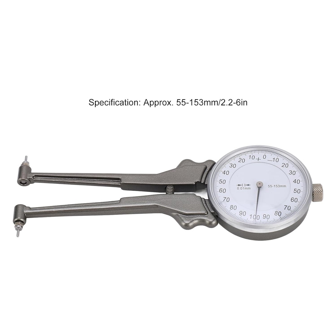Austauschbarer Hochpräziser Innenmessschieber, Innenmessschieber aus Aluminium 55–153 Mm, 0,01 Mm Ab