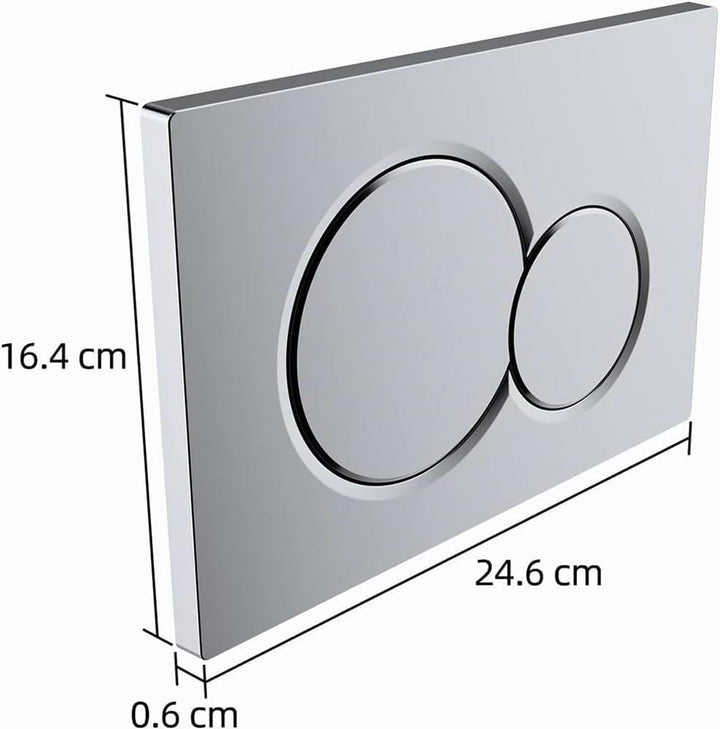 Geberit 115.770. Dt. 5 Betätigungsplatte Sigma01, Kunststoff Griff, Messing Braun, Braun