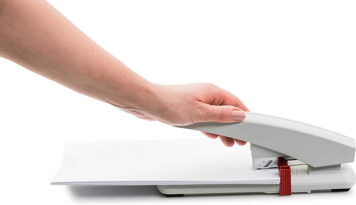 Novus B 40 Blockheftgerät (Bürotacker mit variabler Einlegetiefe bis 55 mm, 100 Blatt, Antiblockiers