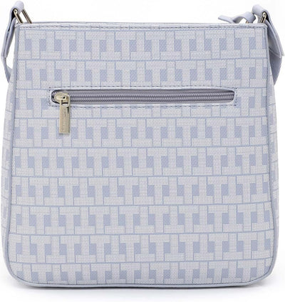 Tamaris Umhängetasche Linn 32262 Damen Handtaschen Ornament Einheitsgrösse Greyblue 855, Einheitsgrö