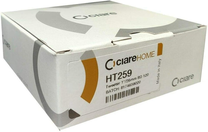 1 CIARE HT259 Dome Tweeter Driver hochtöner kuppeltreiber 4" 10,00 cm 100 mm Durchmesser 60 watt rms