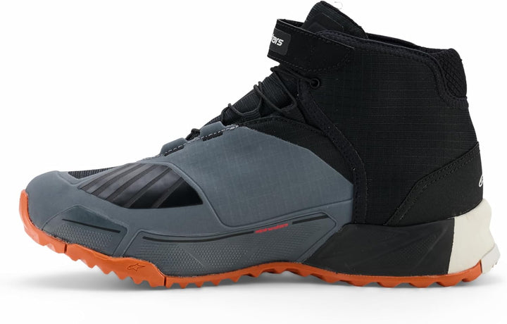 Alpinestars Unisex Motorradsc Motorradstiefel 46 EU Grau Schwarz Orange, 46 EU Grau Schwarz Orange