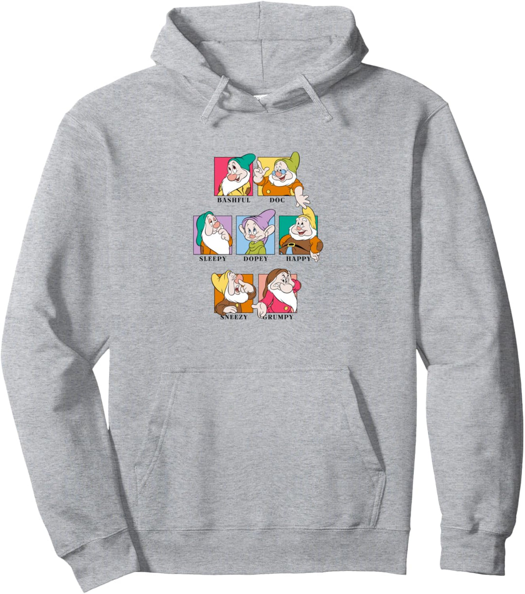 Disney Snow White Dwarfs Box Up Pullover Hoodie
