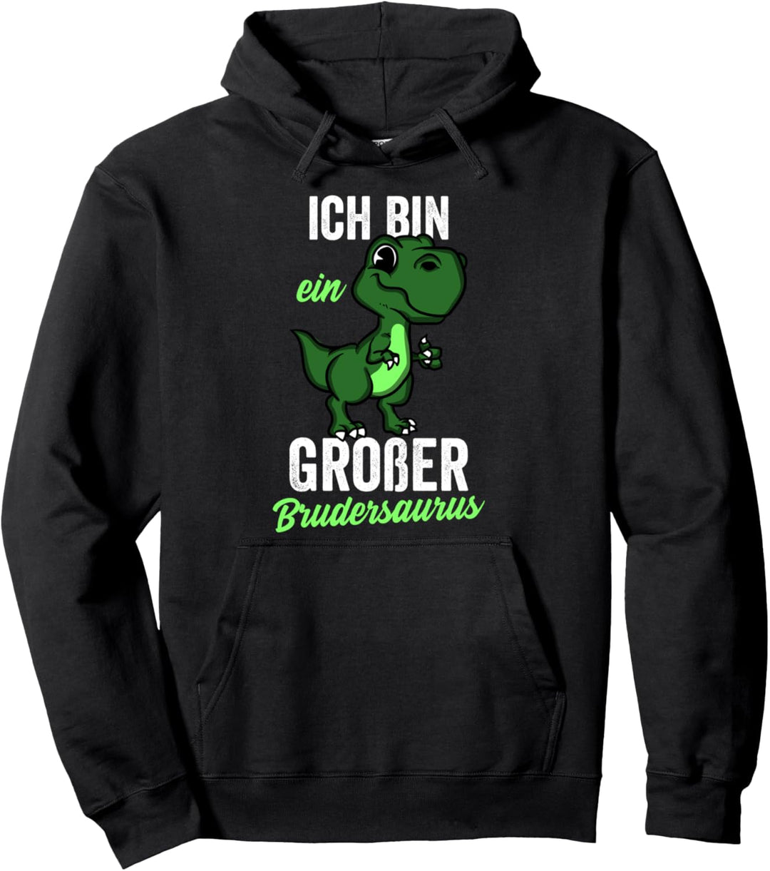 Dinosaurier Trex Ich bin ein Grosser Brudersaurus Lustig Pullover Hoodie