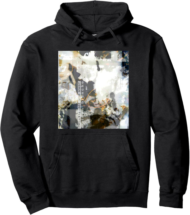 maison blanche Absract Markenlogo Pullover Hoodie