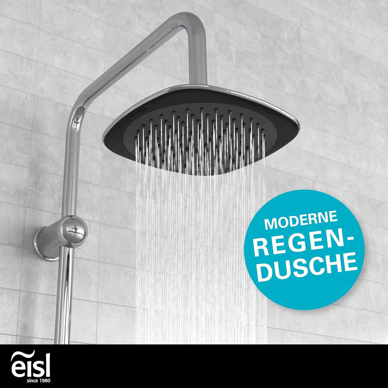 EISL Duschset DUSCHTRAUM Duschsäule mit Regendusche 200 x 200 mm und Handbrause, Regendusche mit Wan