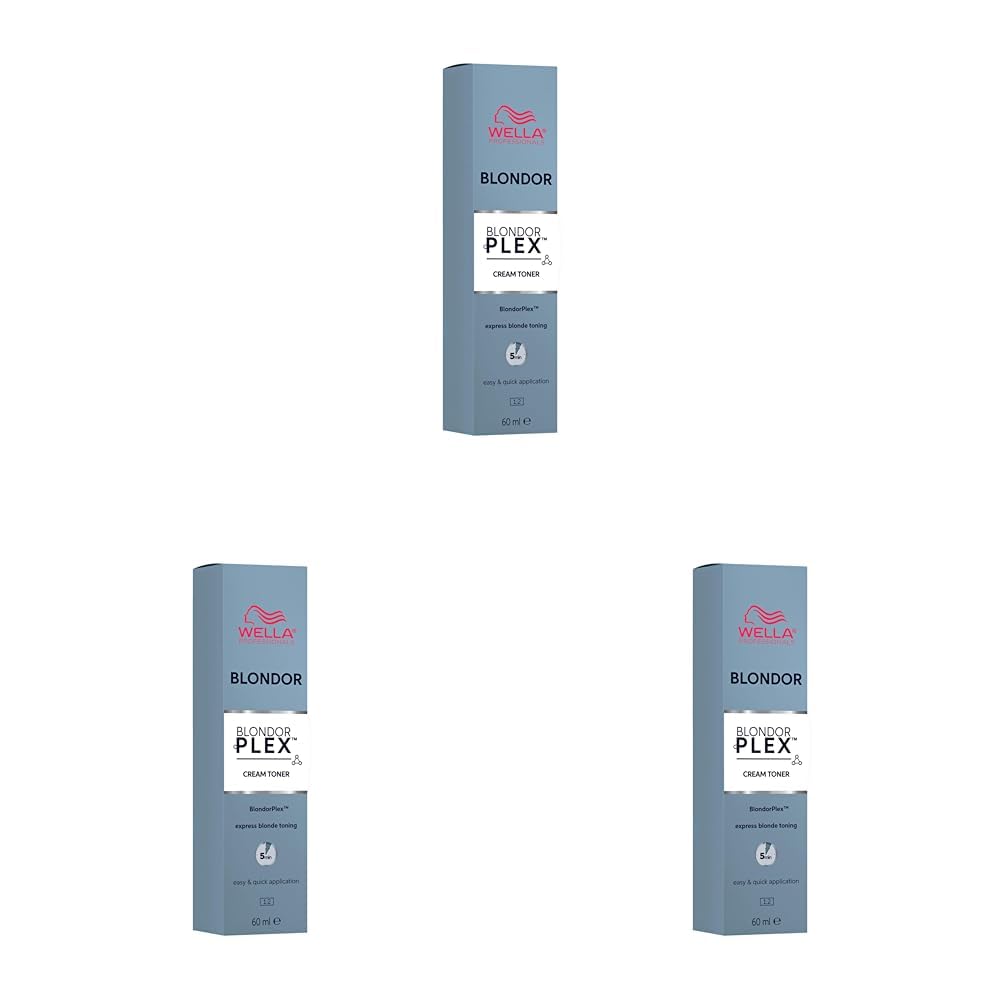 Wella Professionals BlondorPlex Cream Toner /16 Lightest Pearl – Creme-Tönung mit Bond-Builder-Techn