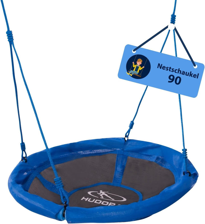 HUDORA Nestschaukel 90, blau Single, Single
