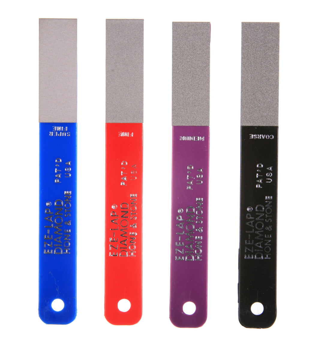 EZE-LAP L PAK4 Set SF/F/M/C Farbcodierte Diamant-Steine 1 1, 1 1