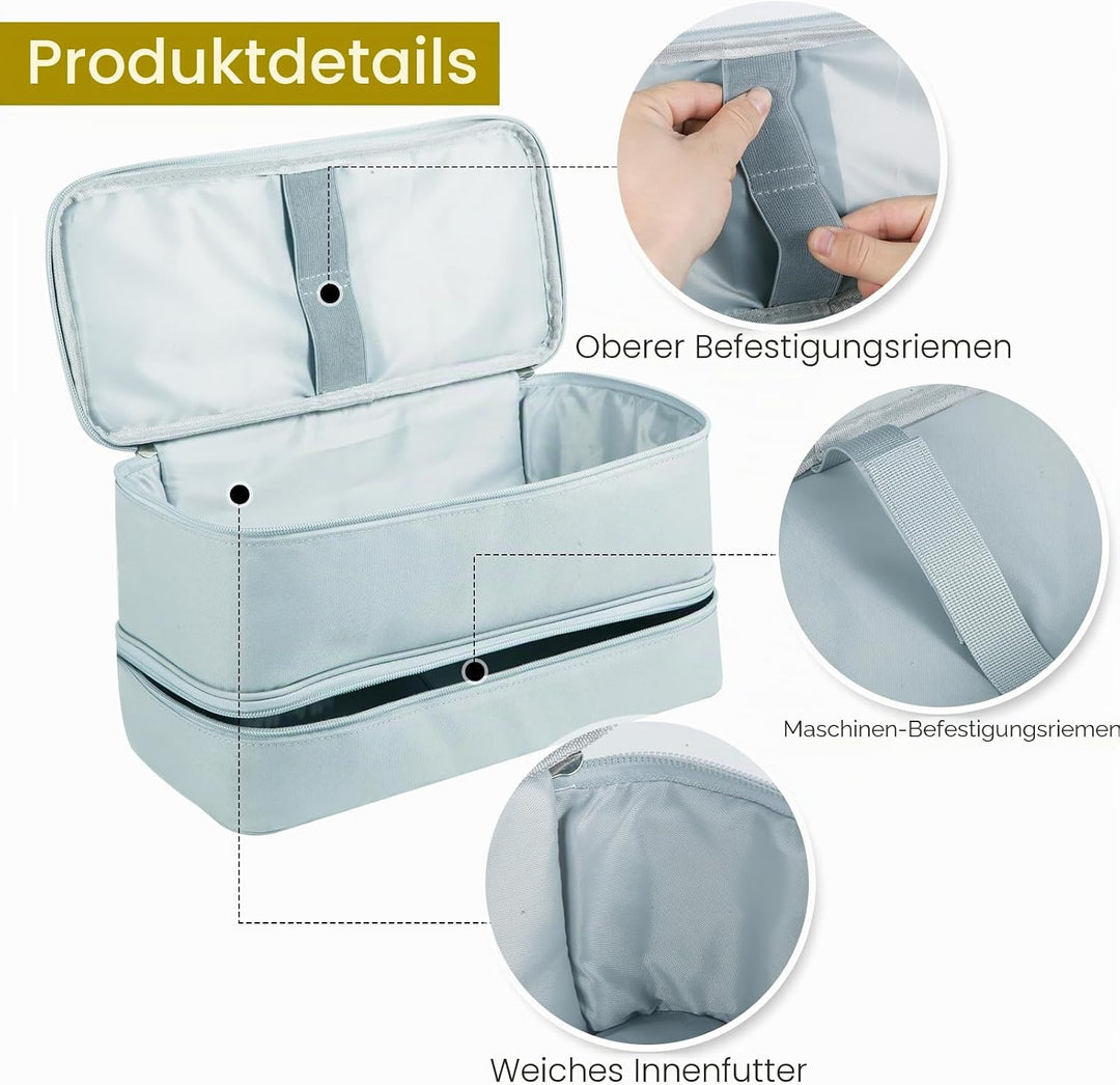 Doppellagige Tragetasche für Shark Flexstyle, Reisetasche für Shark 430/440 Flexstyle, tragbare Aufb