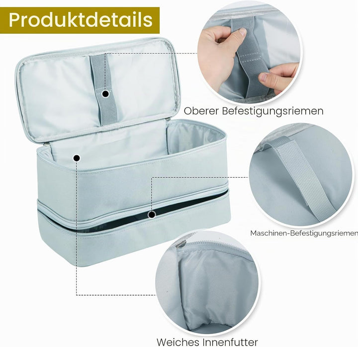 Doppellagige Tragetasche für Shark Flexstyle, Reisetasche für Shark 430/440 Flexstyle, tragbare Aufb