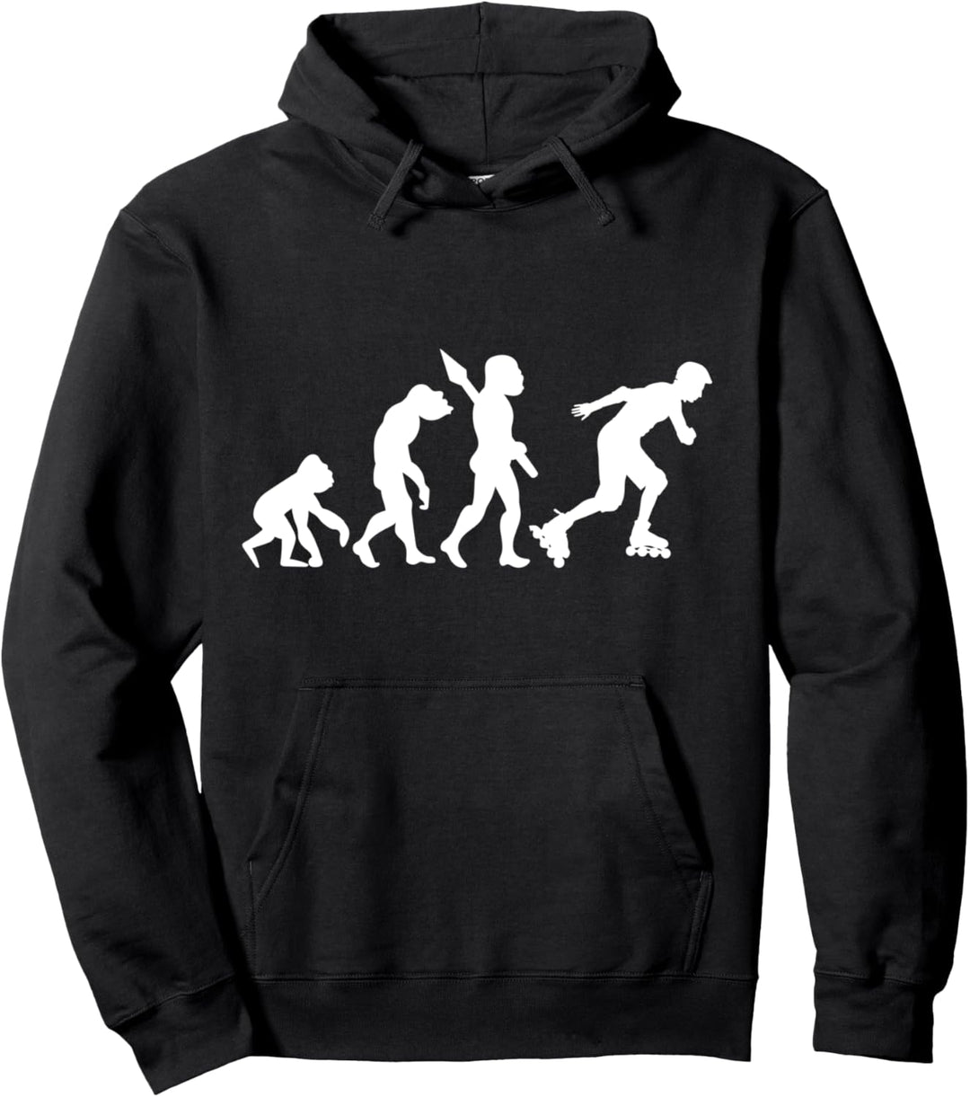 Inlineskater Inlineskating Inlineskates Evolution Fun Sport Pullover Hoodie