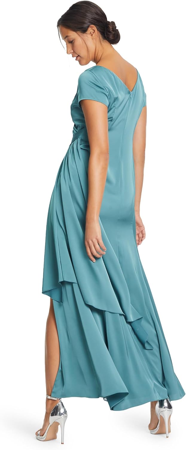 Vera Mont Damen Kleid 40 Smoky Turquoise, 40 Smoky Turquoise
