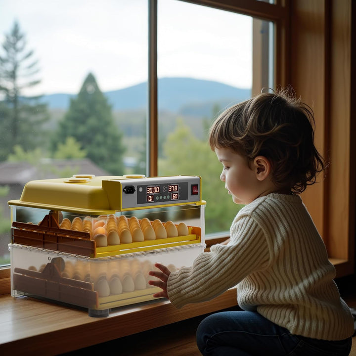 Automatische Brutmaschine Inkubator für 112 Eier