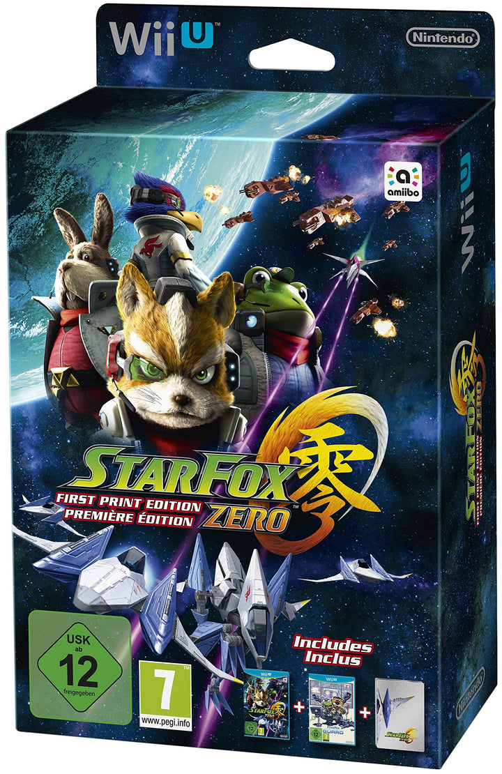 Star Fox Zero First Print Edition inkl. Star Fox Zero Guard - [Wii U], Star Fox Zero First Print Edi