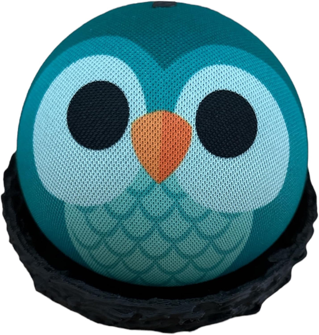 Generisch Eulen-Nest Halter für Echo Dot Kids, Kugelförmige Lautsprecher, Eulennest, Dekorativer Lau