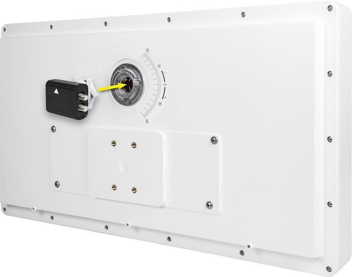 Megasat Flachantennen Set – D2 Profi-Line (2 Teilnehmer, inkl. 2 × 10 m Kabel, Satfinder, 2 × Fenste