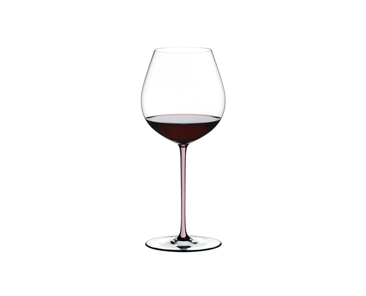 Riedel Fatto A Mano Old World Pinot Noir Glas, 1 Stück, Pink, Pinot Noir