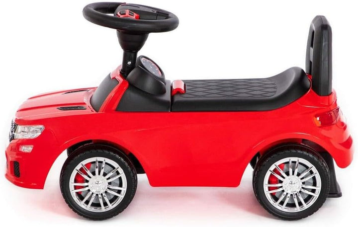 Rutscher Auto rot Super Car Nr.6 Sound Kinder Rutscherfahrzeug Lauflernhilfe