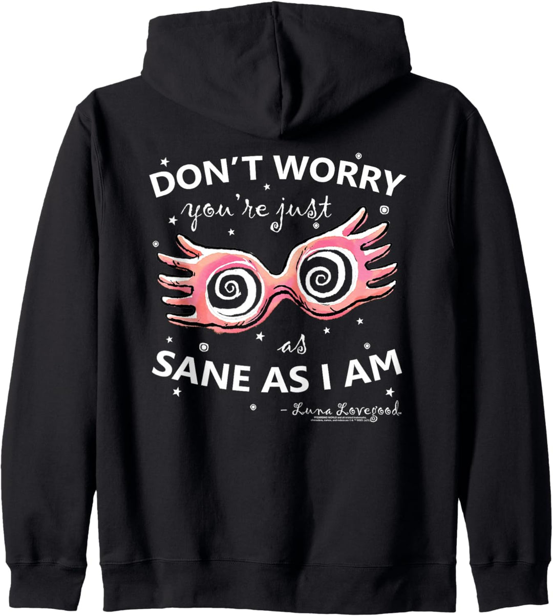 Harry Potter Luna Lovegood Spectrespecs White Kapuzenjacke