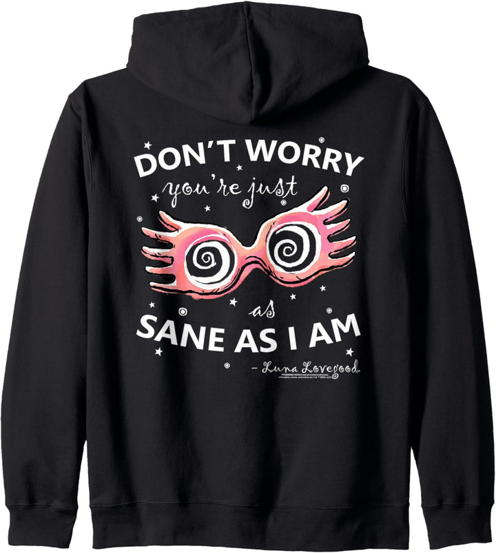 Harry Potter Luna Lovegood Spectrespecs White Kapuzenjacke