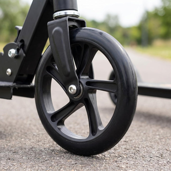 2 Stück 200mm Scooter Rollen, Scooter-Räder mit ABEC-9 Lagern, Anti-Rutsch Cityroller Reifen Ersatzr