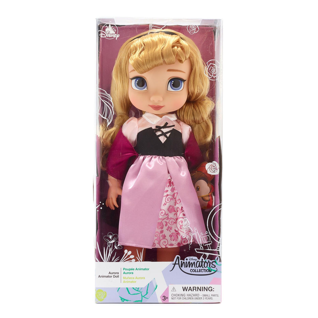 Disney Store Dornröschen aus der Animator Collection, 39 cm / 15", echt wirkendes Haar und Outfit, m