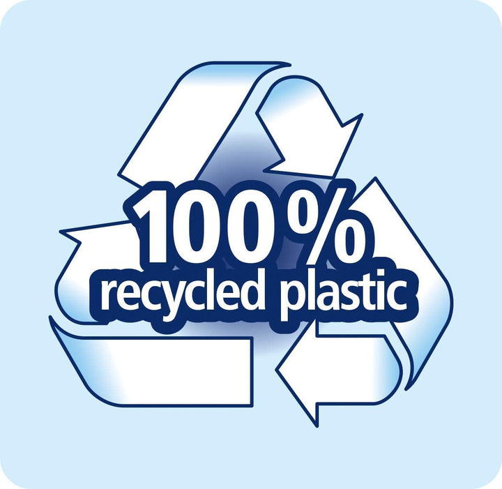tesa Easy Cut Economy Klebebandabroller mit ecoLogo für Tische/Ökologischer Tischabroller mit Anti-R