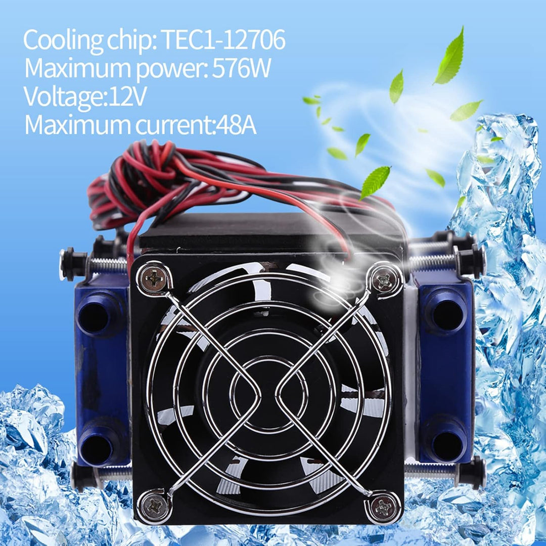 Thermoelektrischer Kühler, DC12V 576W TEC1-12706 8-Chip-Peltier-System Semiconductor Refrigeration S