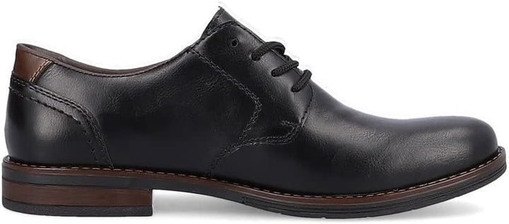 Rieker Herren Businessschuhe 10316, Männer Schnürschuhe 44 EU 00 Schwarz, 44 EU 00 Schwarz