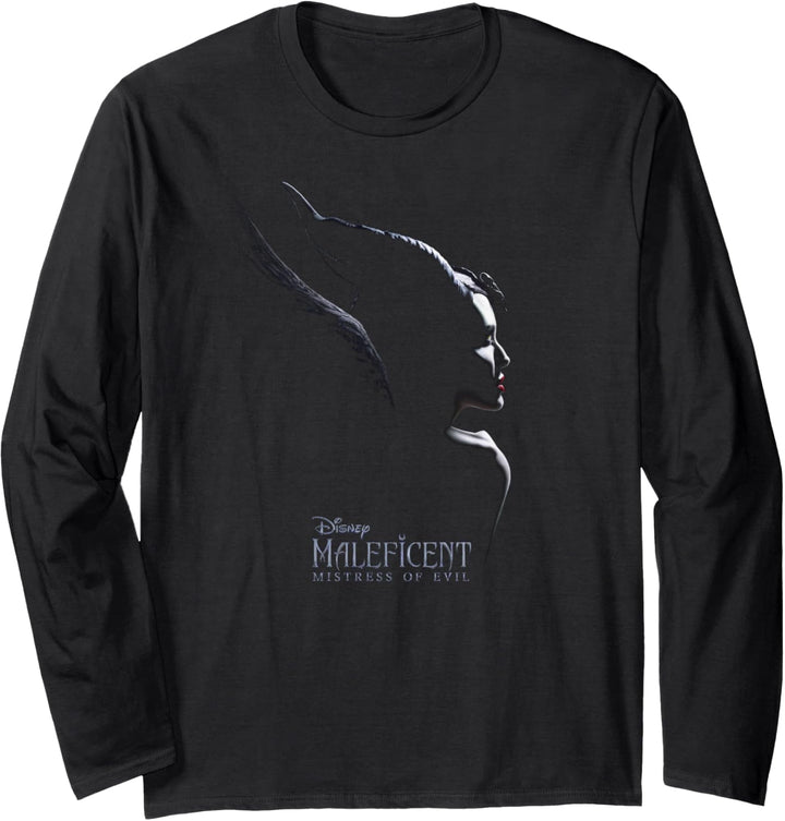 Disney Maleficent Mistress Of Evil Maleficent Portrait Langarmshirt